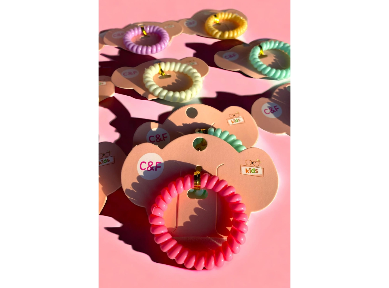 12li  Karışık Renk Helezon Toka Set