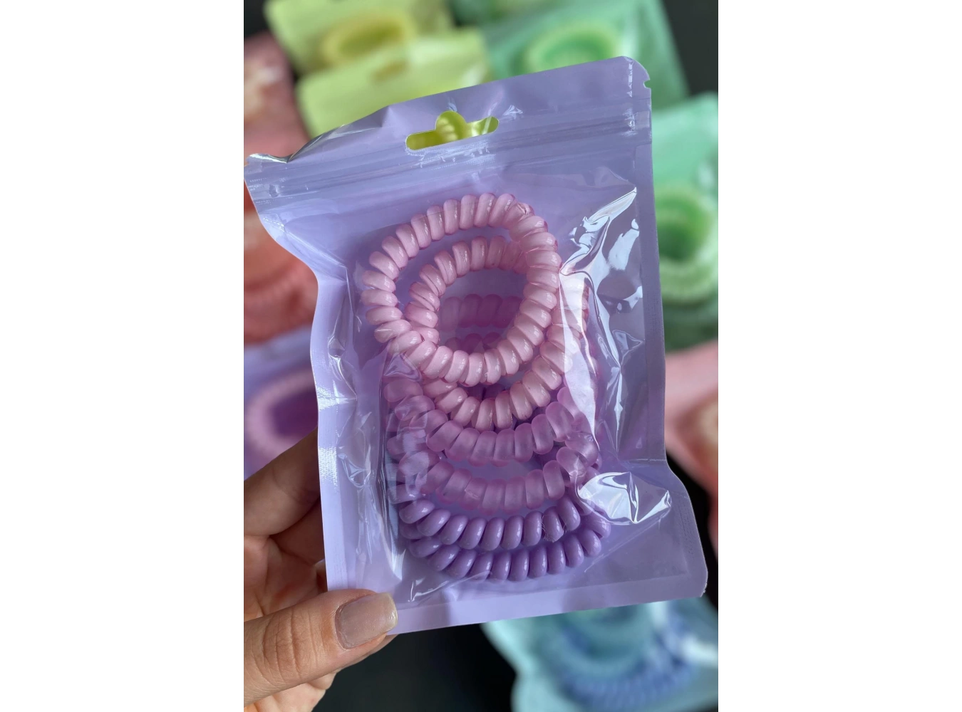 12li Karışık Renk Helezon Toka Set