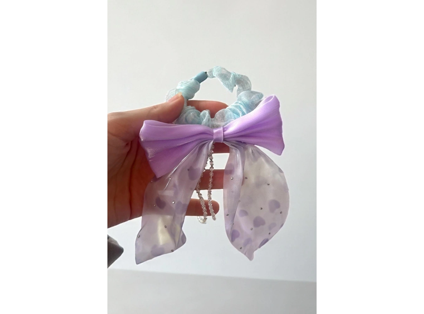 12li Karışık Renk Kurdele Figürlü Lastik Toka Set