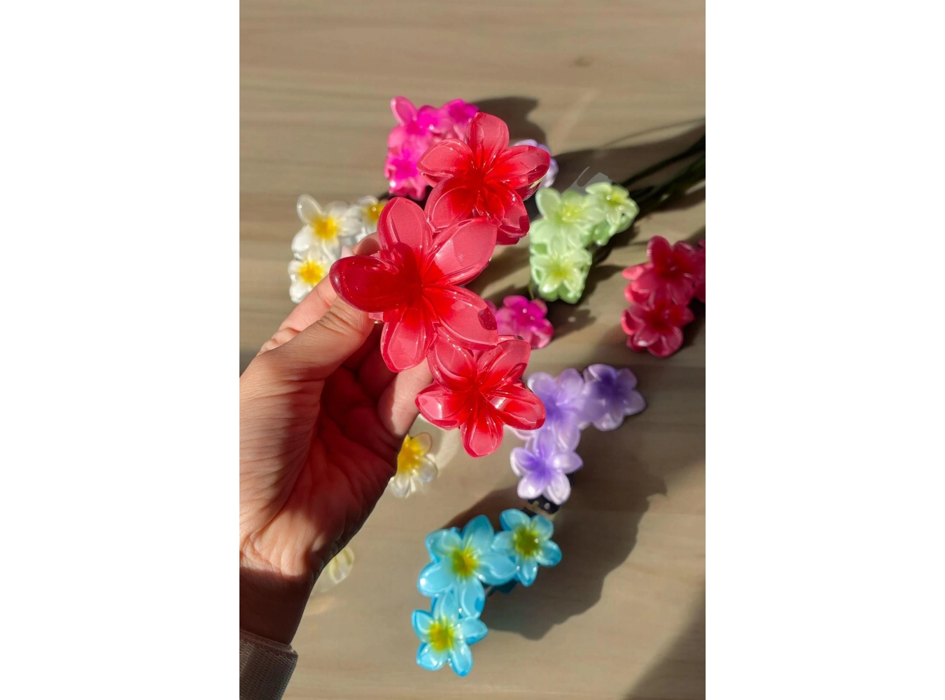 12li Karışık Renk Lotus Toka Set