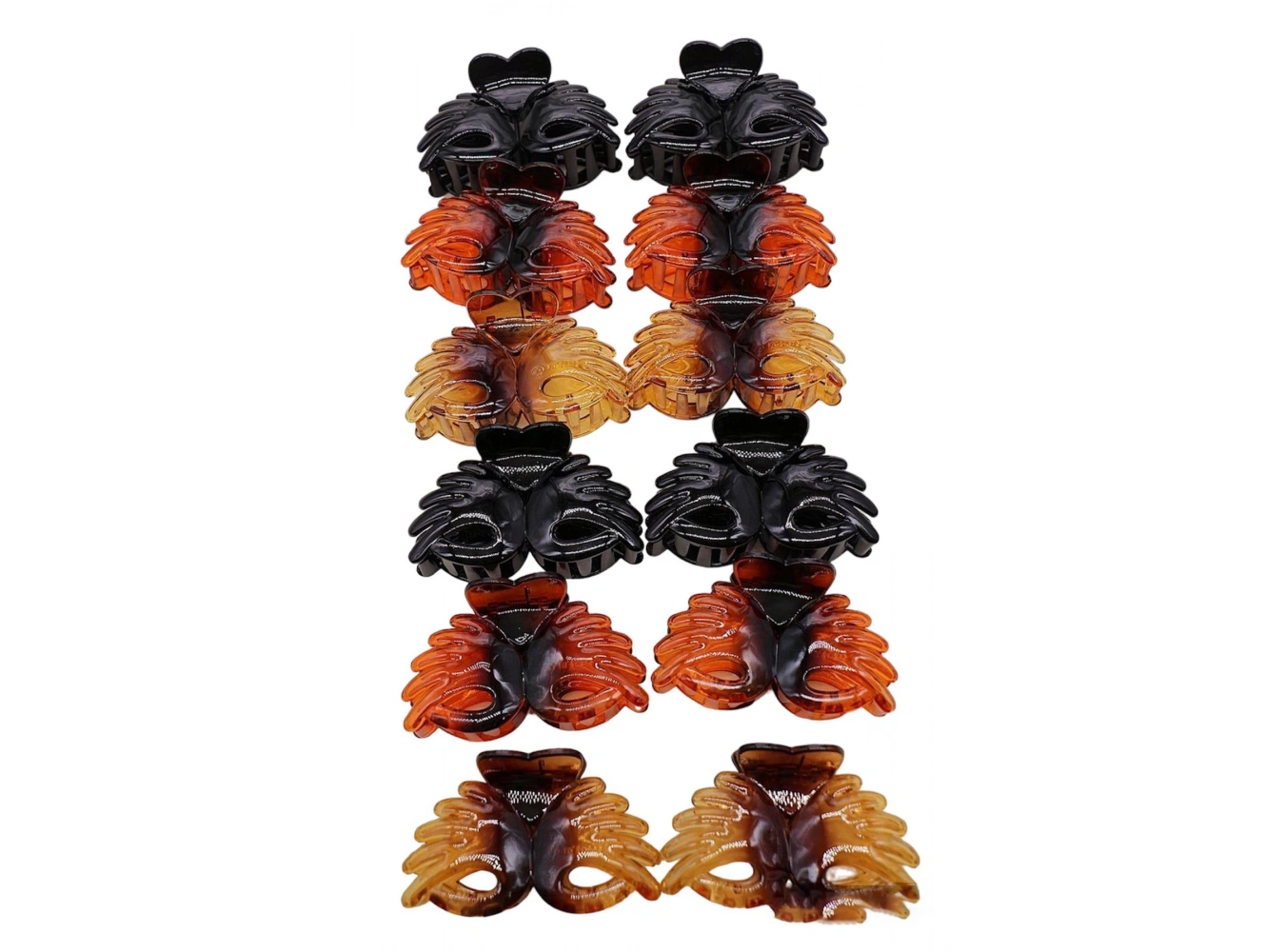 12li Karışık Renk Mandal Toka