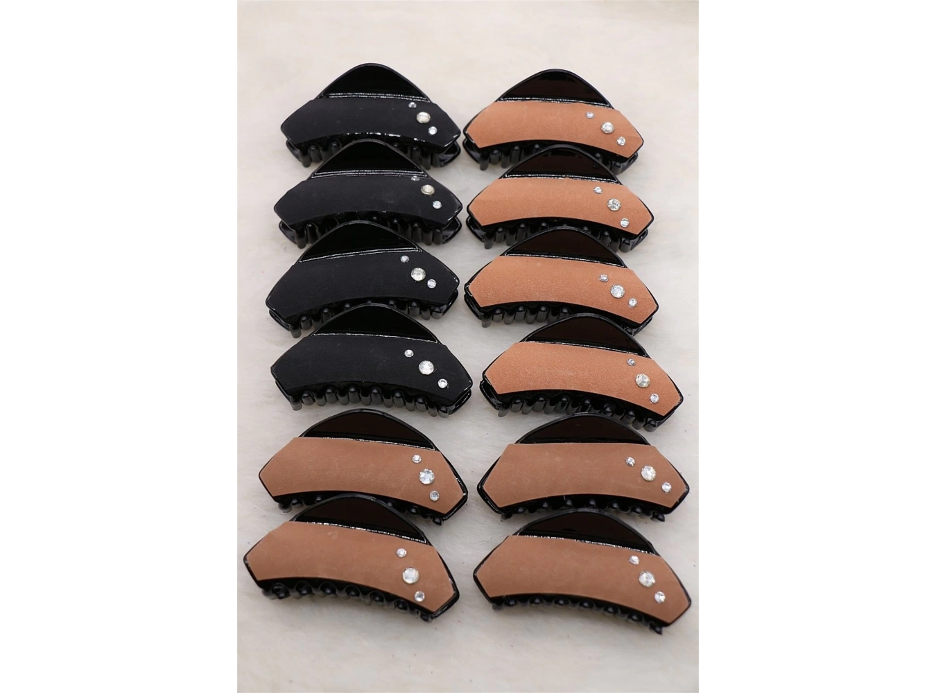 12li Karışık Renk Mandal Toka