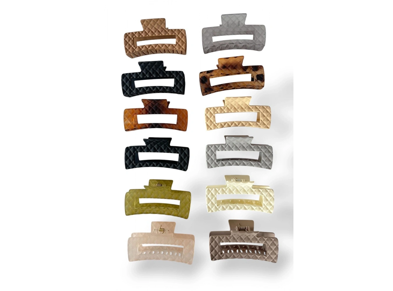 12li Karışık Renk Mandal Toka Set