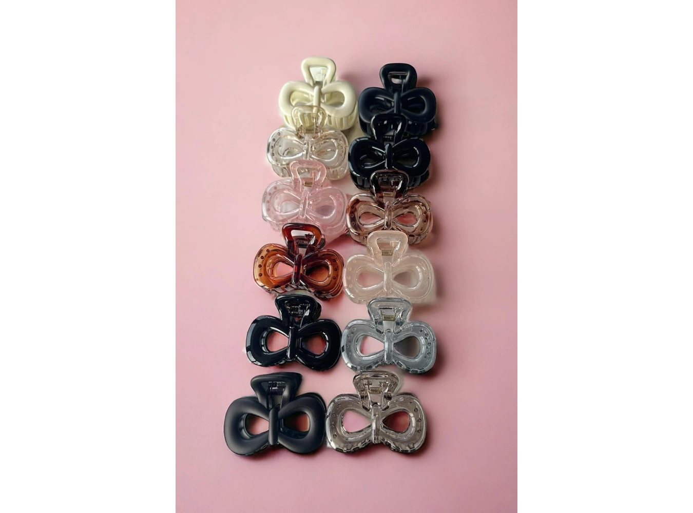 12li Karışık Renk Mandal Toka Set