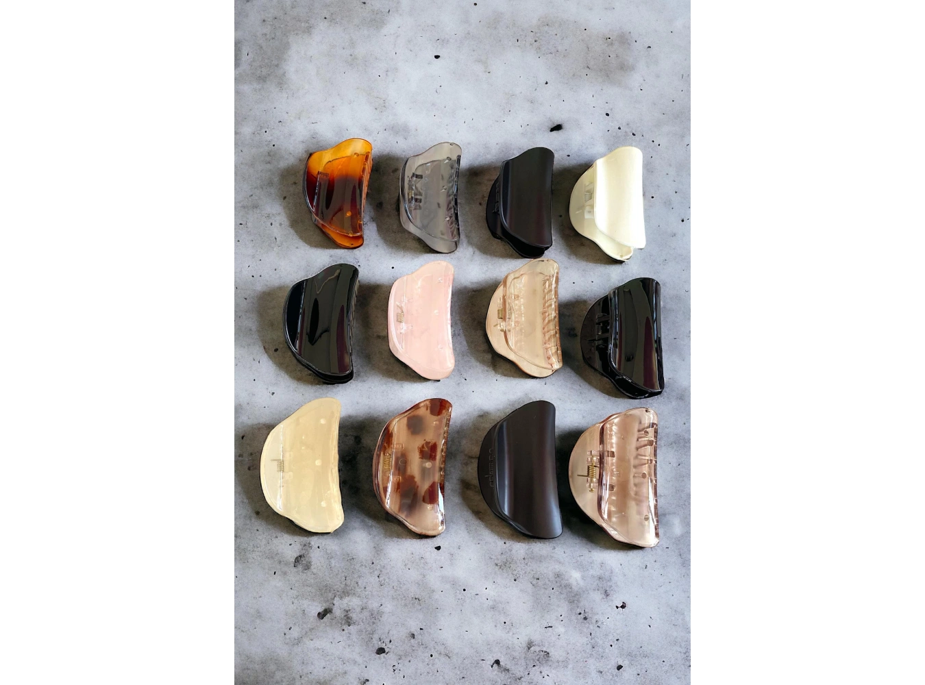 12li Karışık Renk Mandal Toka Set