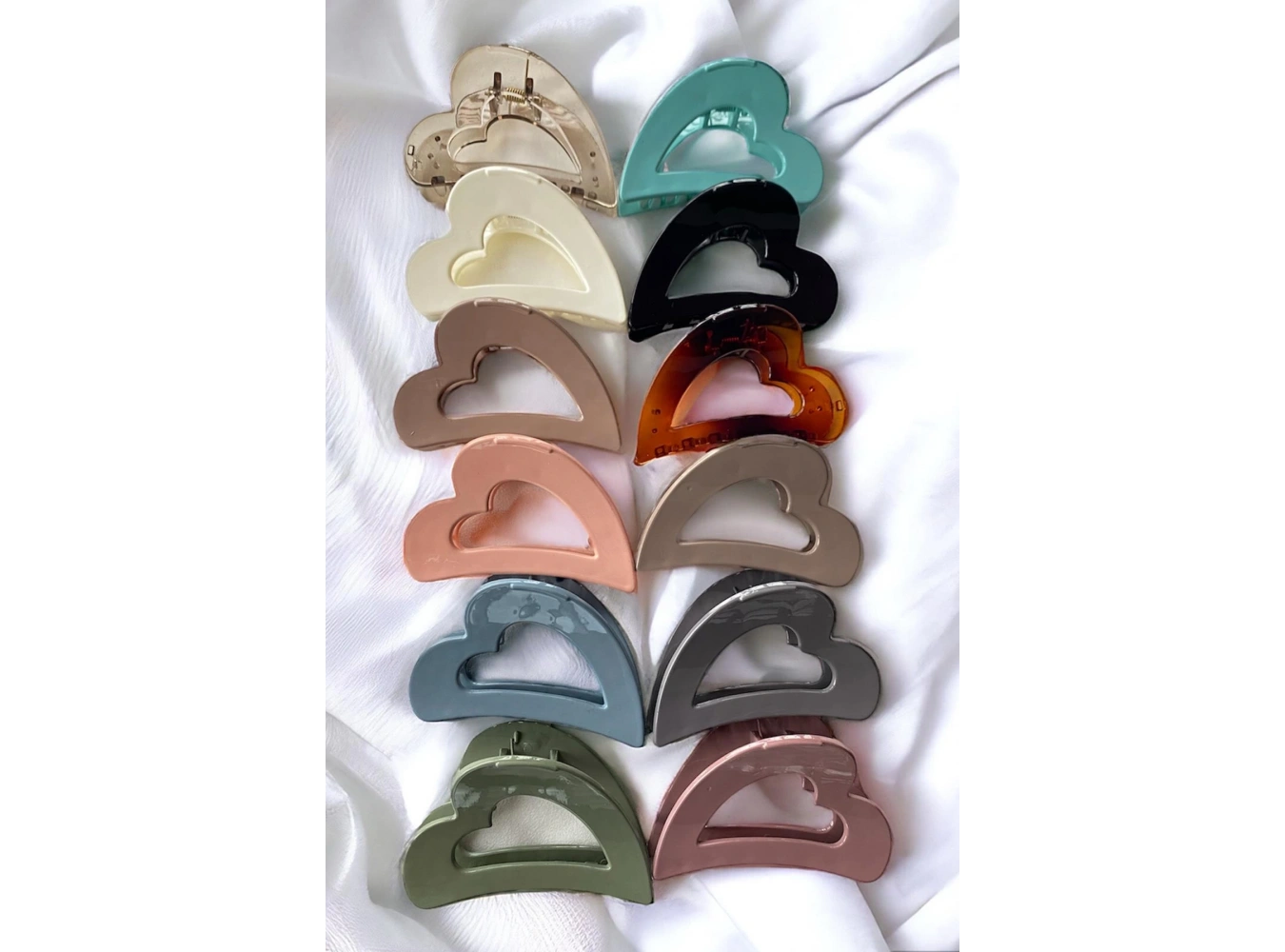 12li Karışık Renk Mandal Toka Set