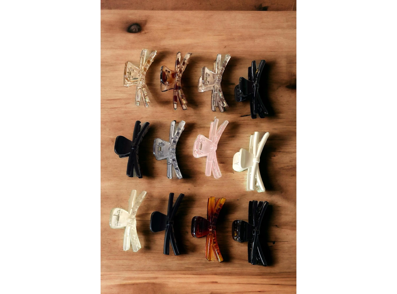 12li Karışık Renk Mandal Toka Set