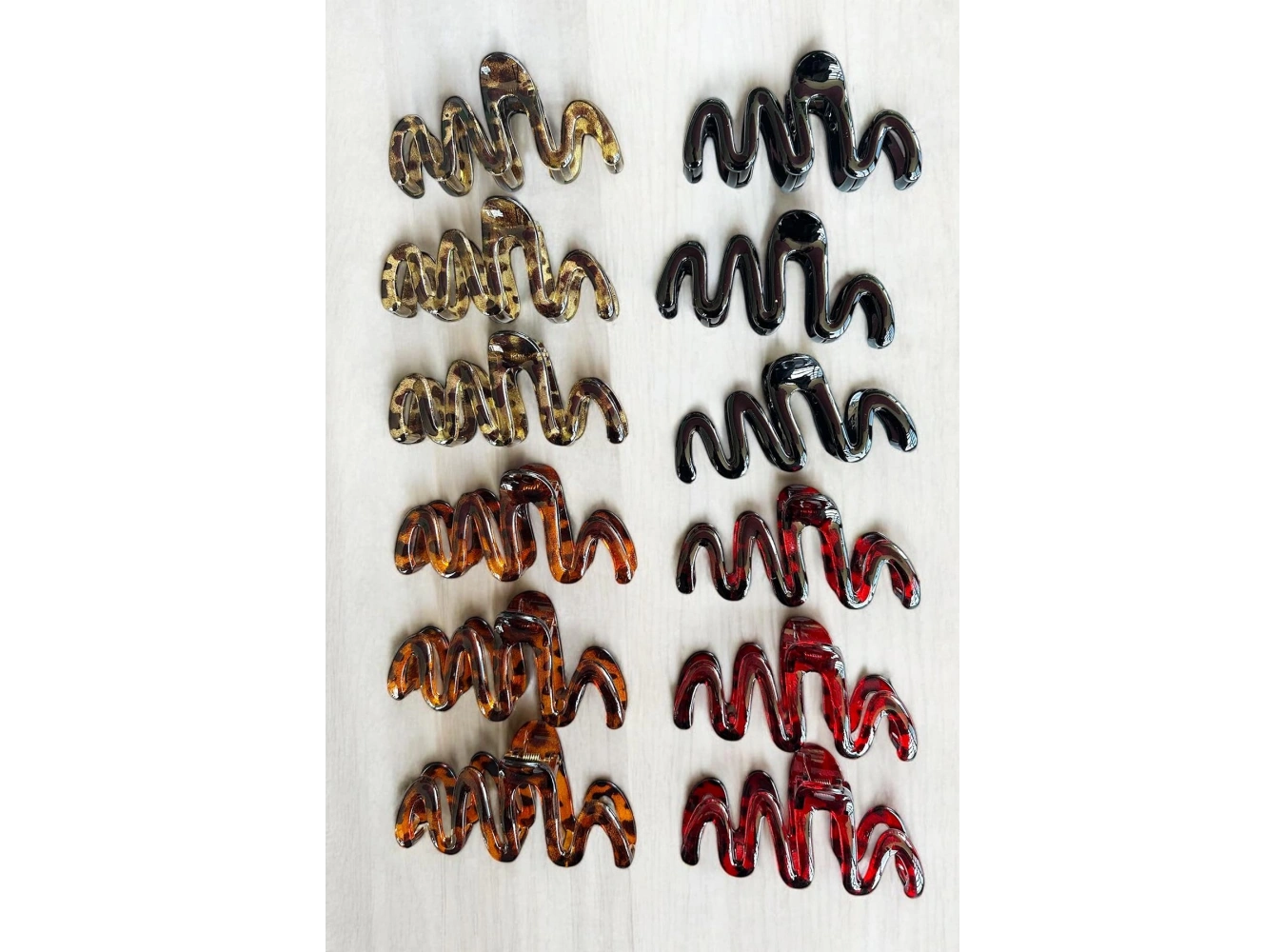 12li Karışık Renk Mandal Toka Set