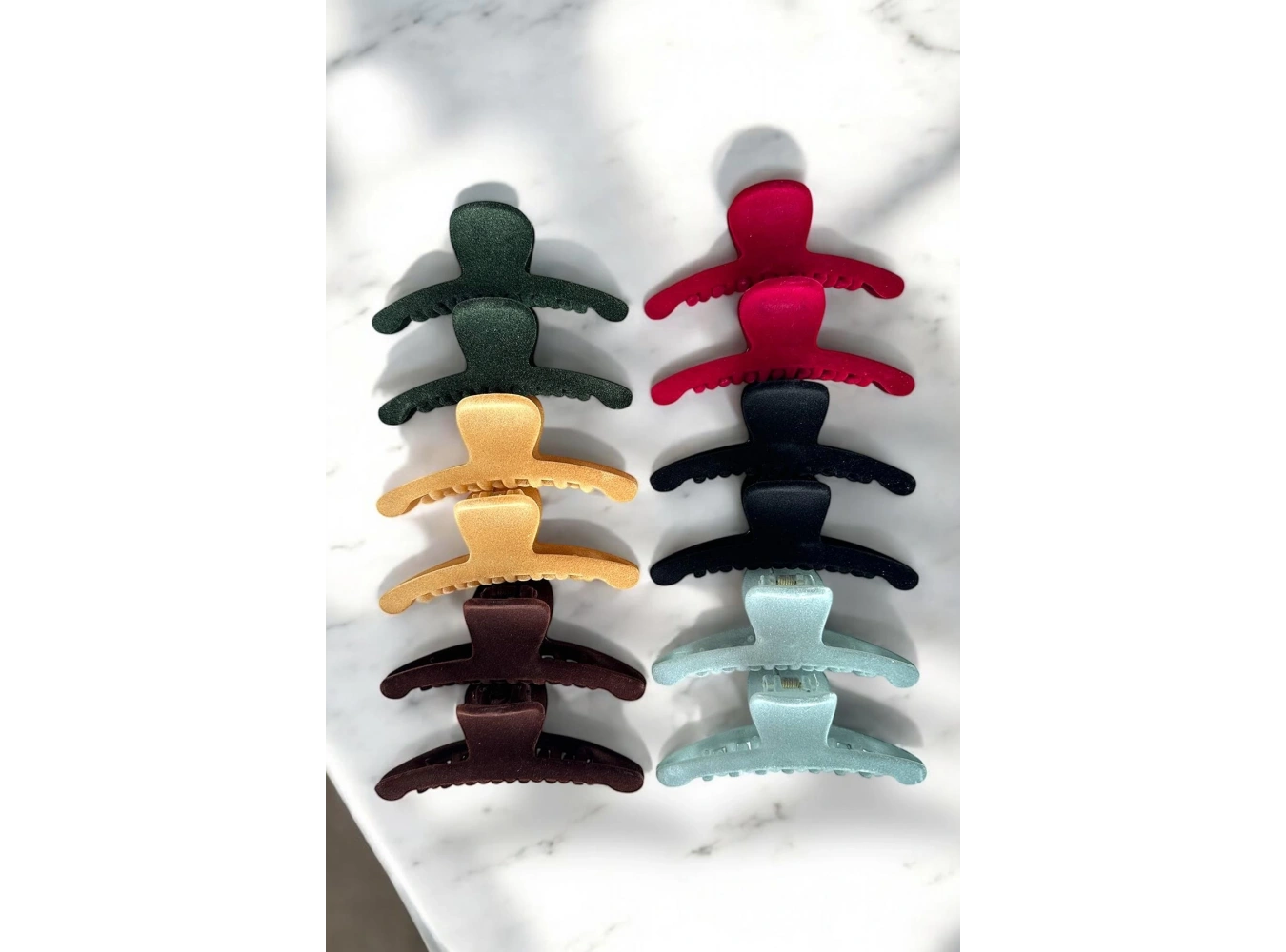 12li Karışık Renk Mandal Toka Set