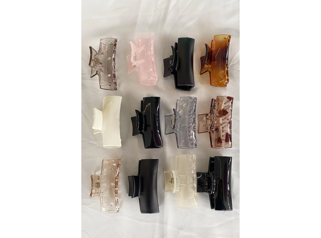 12li Karışık Renk Mandal Toka Set