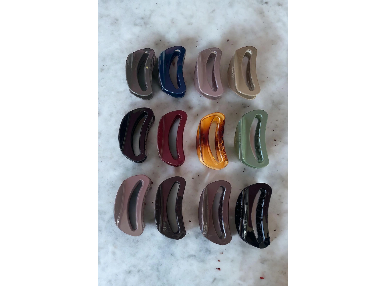 12li Karışık Renk Mandal Toka Set