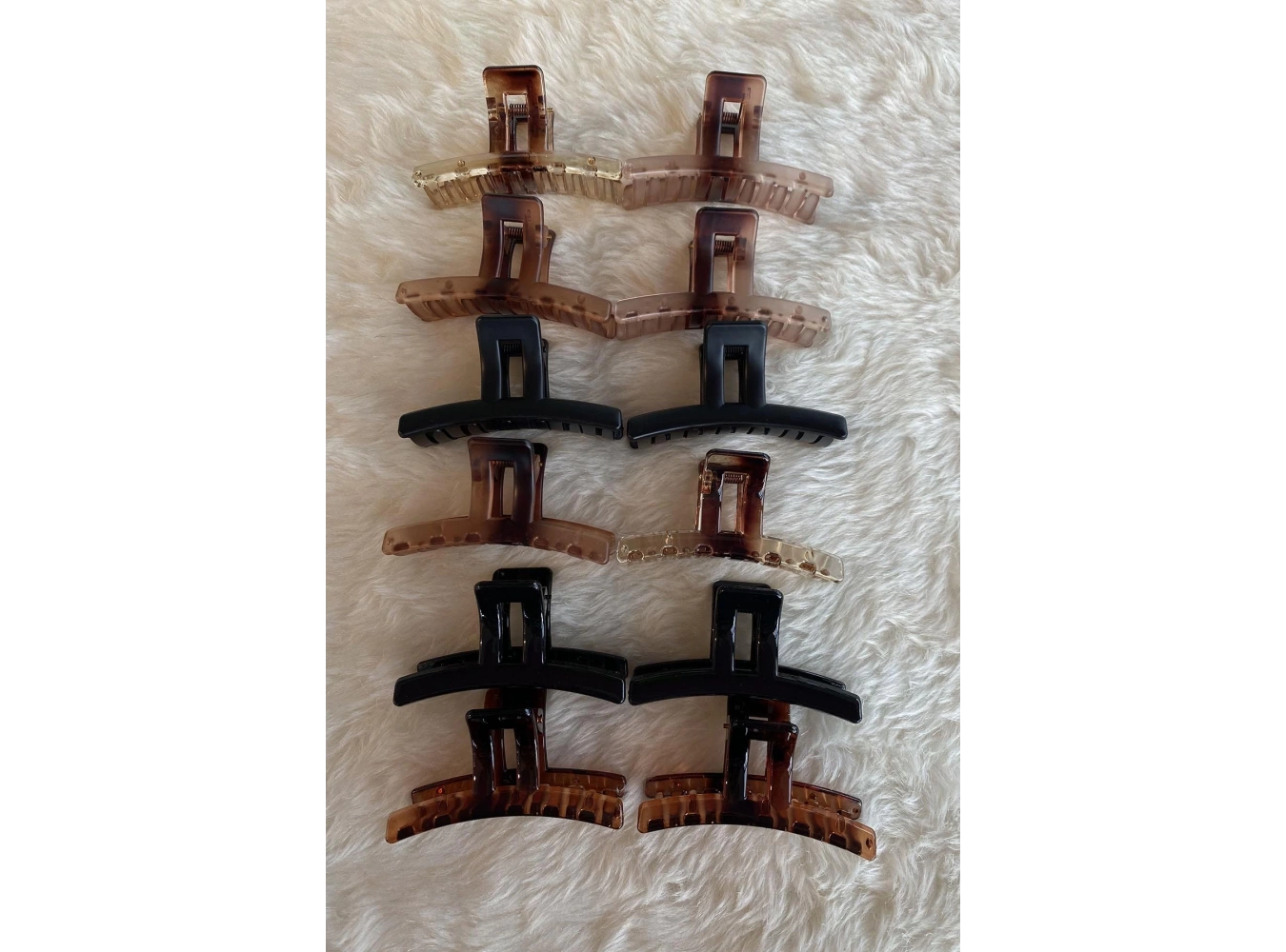 12li Karışık Renk Mandal Toka Set