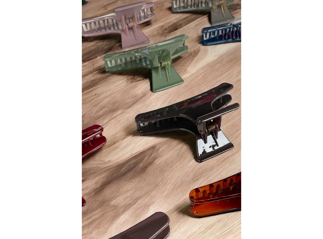 12li Karışık Renk Mandal Toka Set