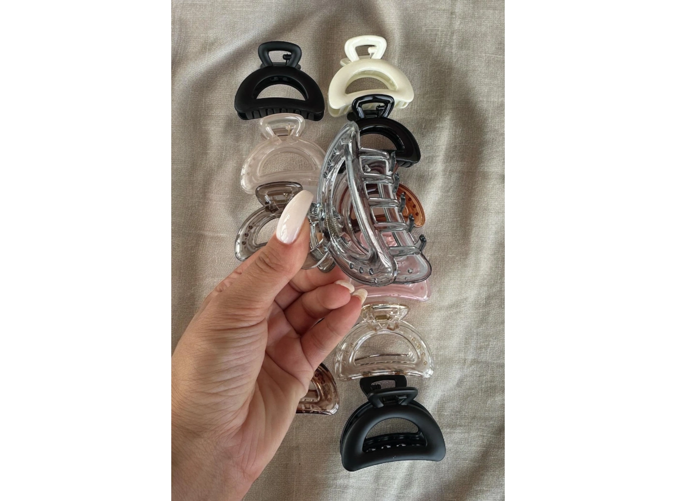 12li Karışık Renk Mandal Toka Set