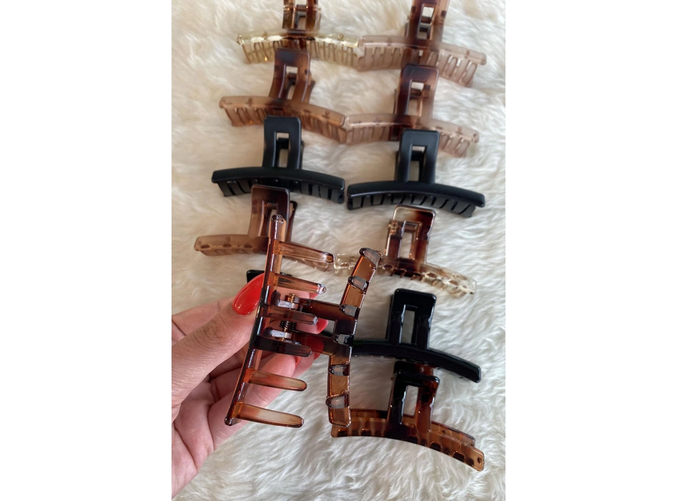 12li Karışık Renk Mandal Toka Set