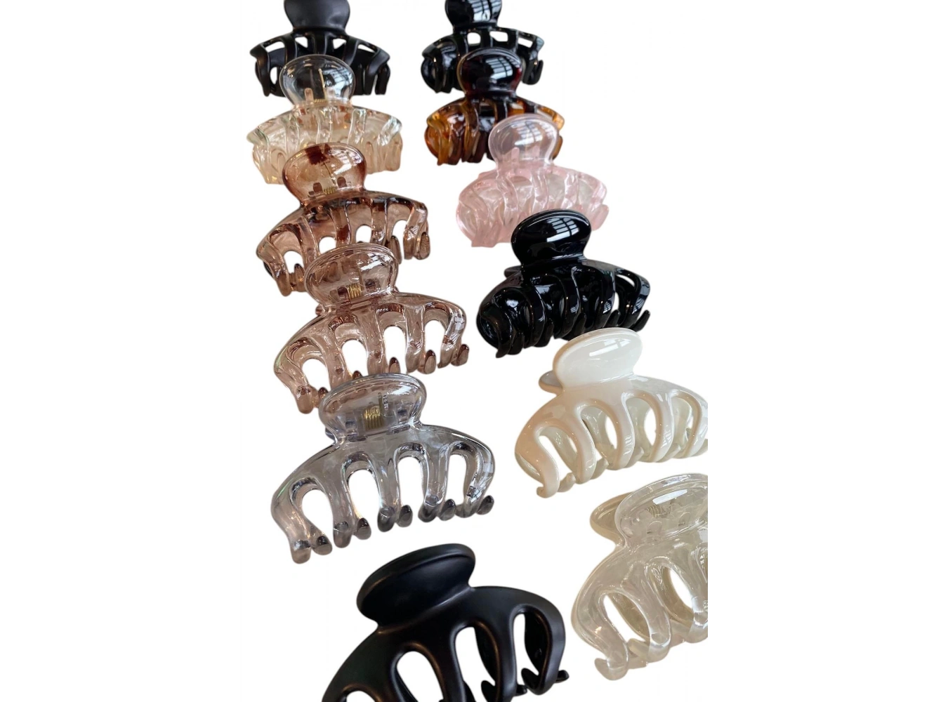 12li Karışık Renk Mandal Toka Set