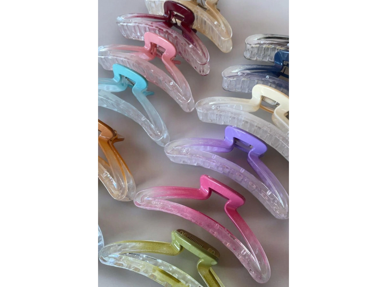 12li Karışık Renk Mandal Toka Set