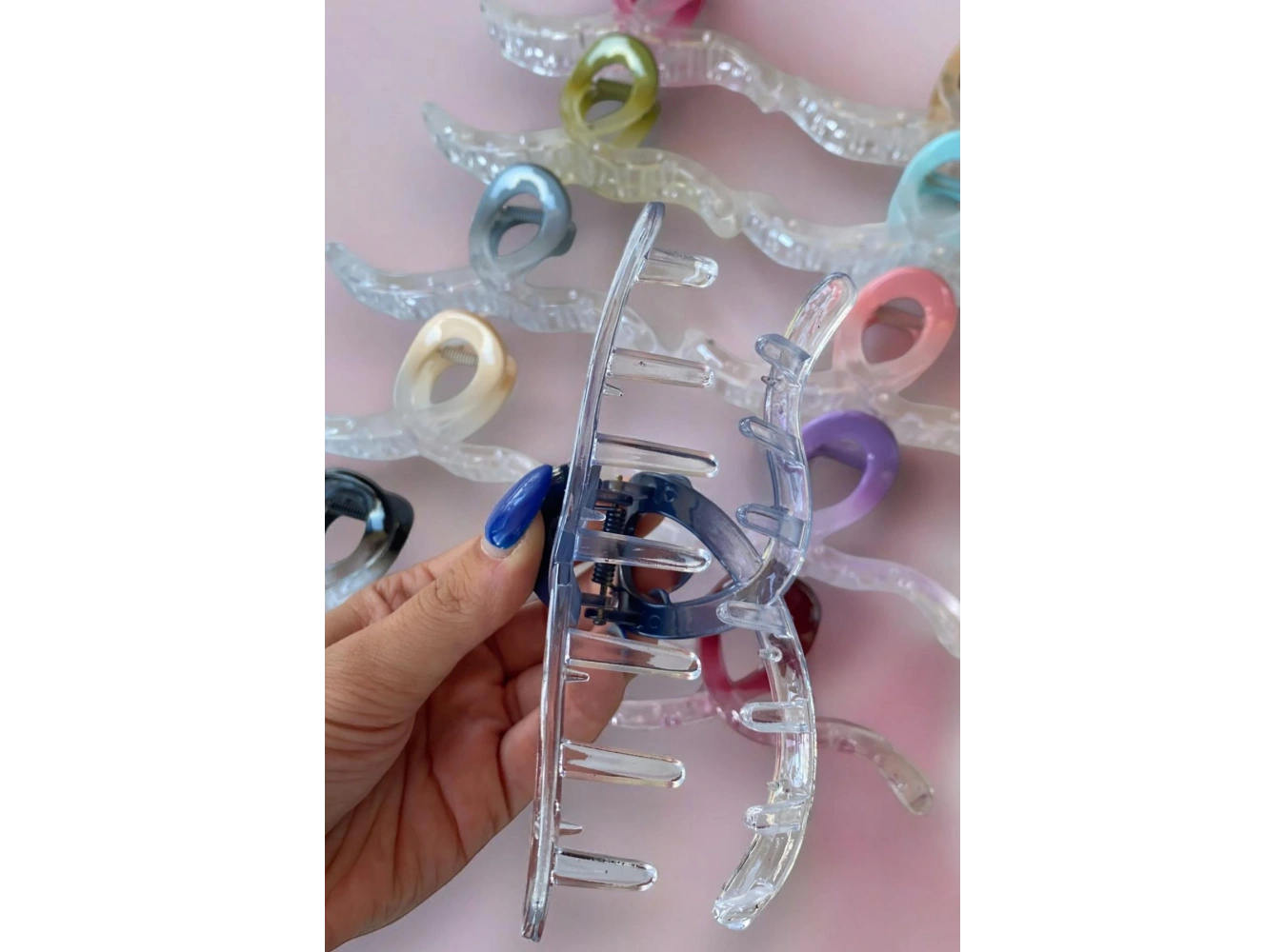 12li Karışık Renk Mandal Toka Set