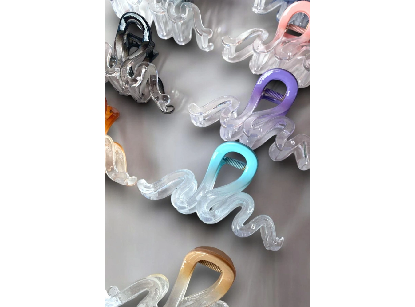 12li Karışık Renk Mandal Toka Set