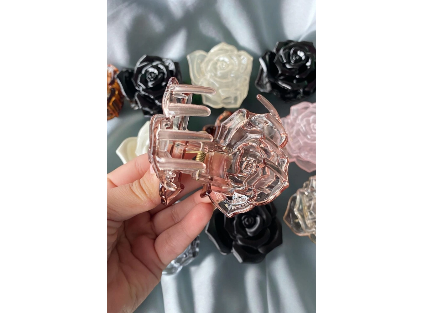 12li Karışık Renk Mandal Toka Set