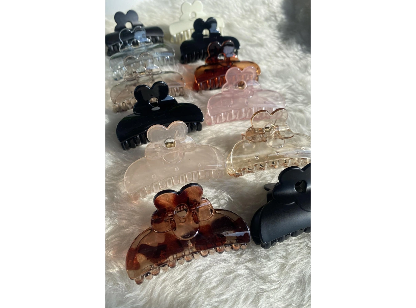 12li Karışık Renk Mandal Toka Set