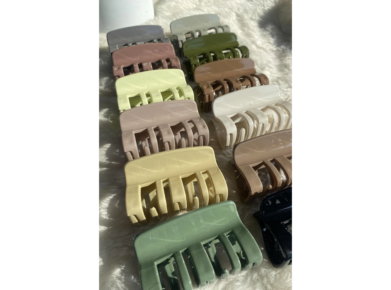 12li Karışık Renk Mandal Toka Set