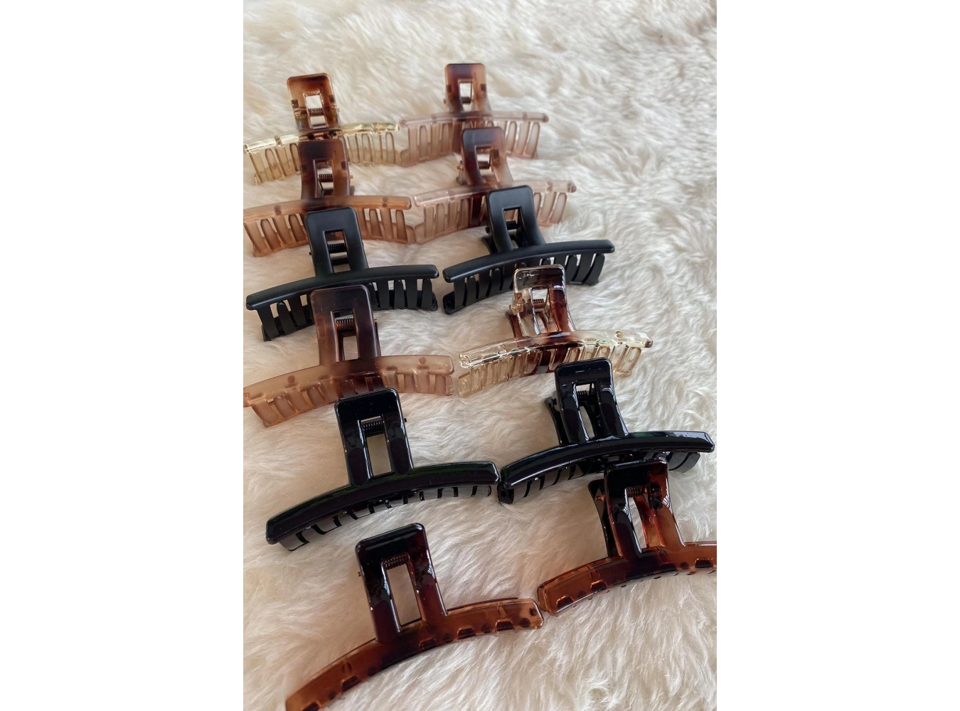 12li Karışık Renk Mandal Toka Set