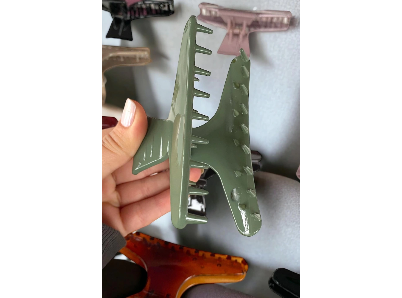 12li Karışık Renk Mandal Toka Set