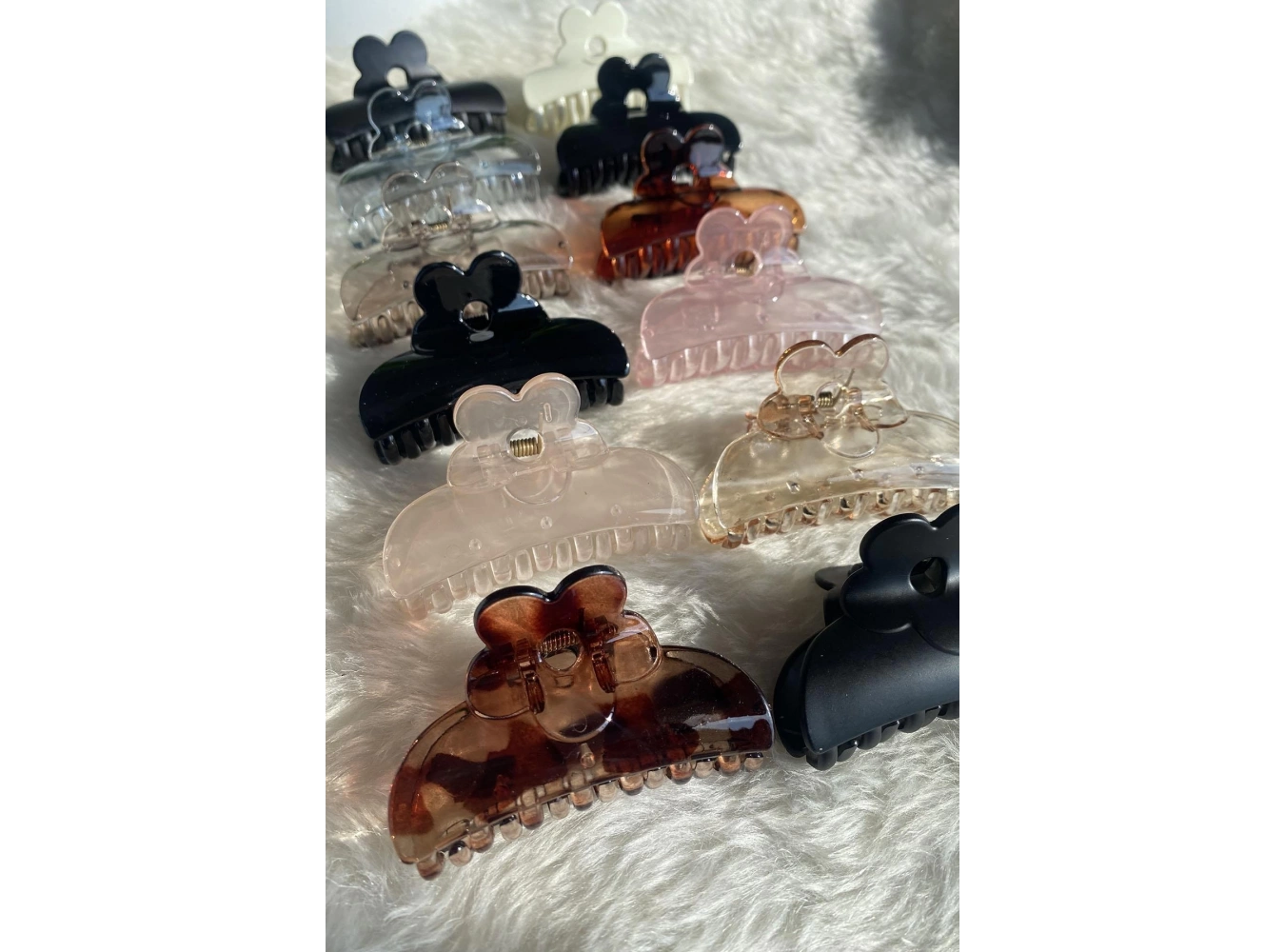 12li Karışık Renk Mandal Toka Set