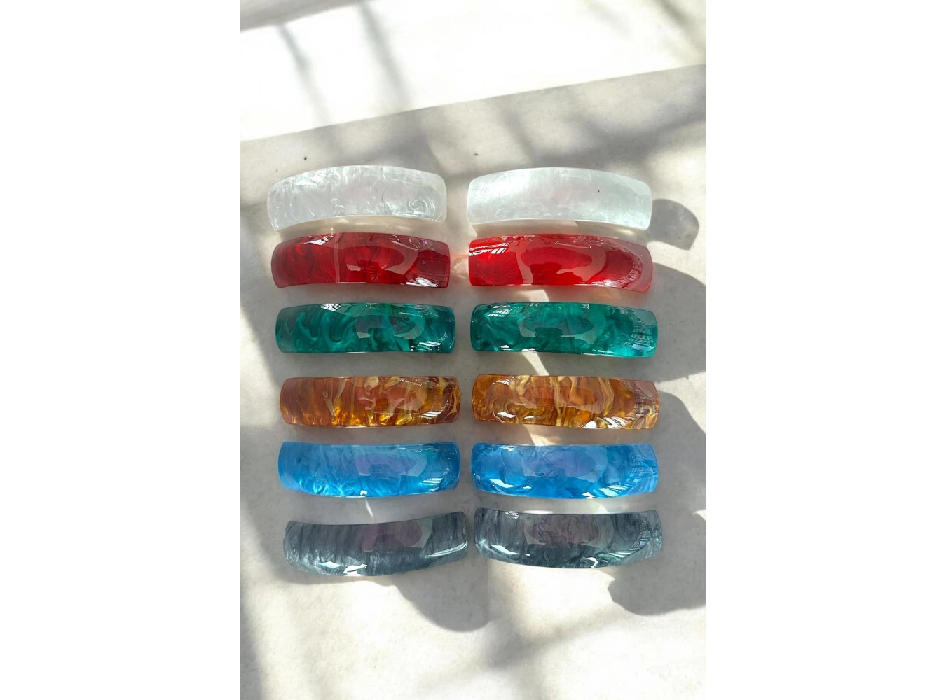 12li Karışık Renk Otomat Toka Set