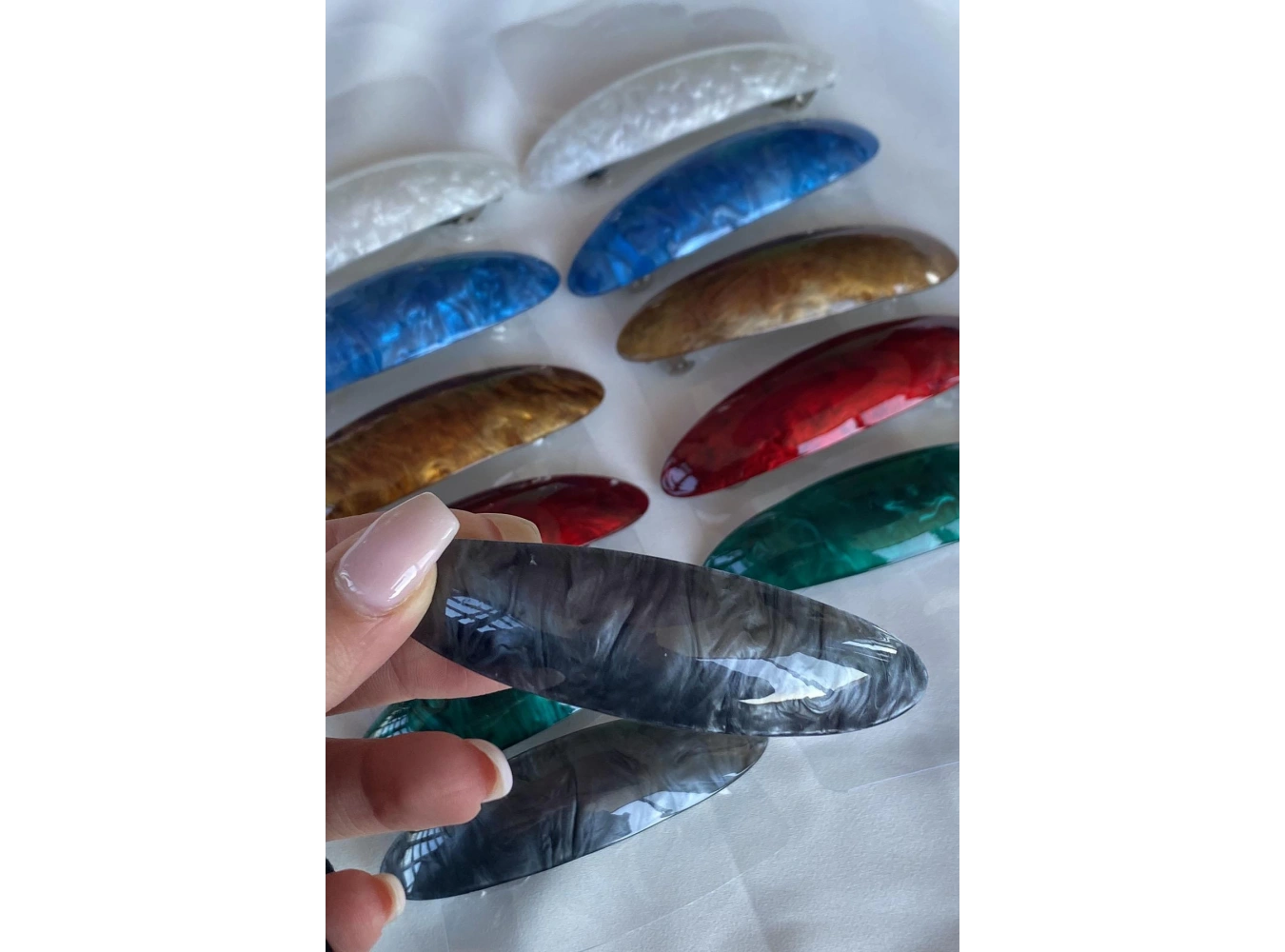 12li Karışık Renk Otomat Toka Set