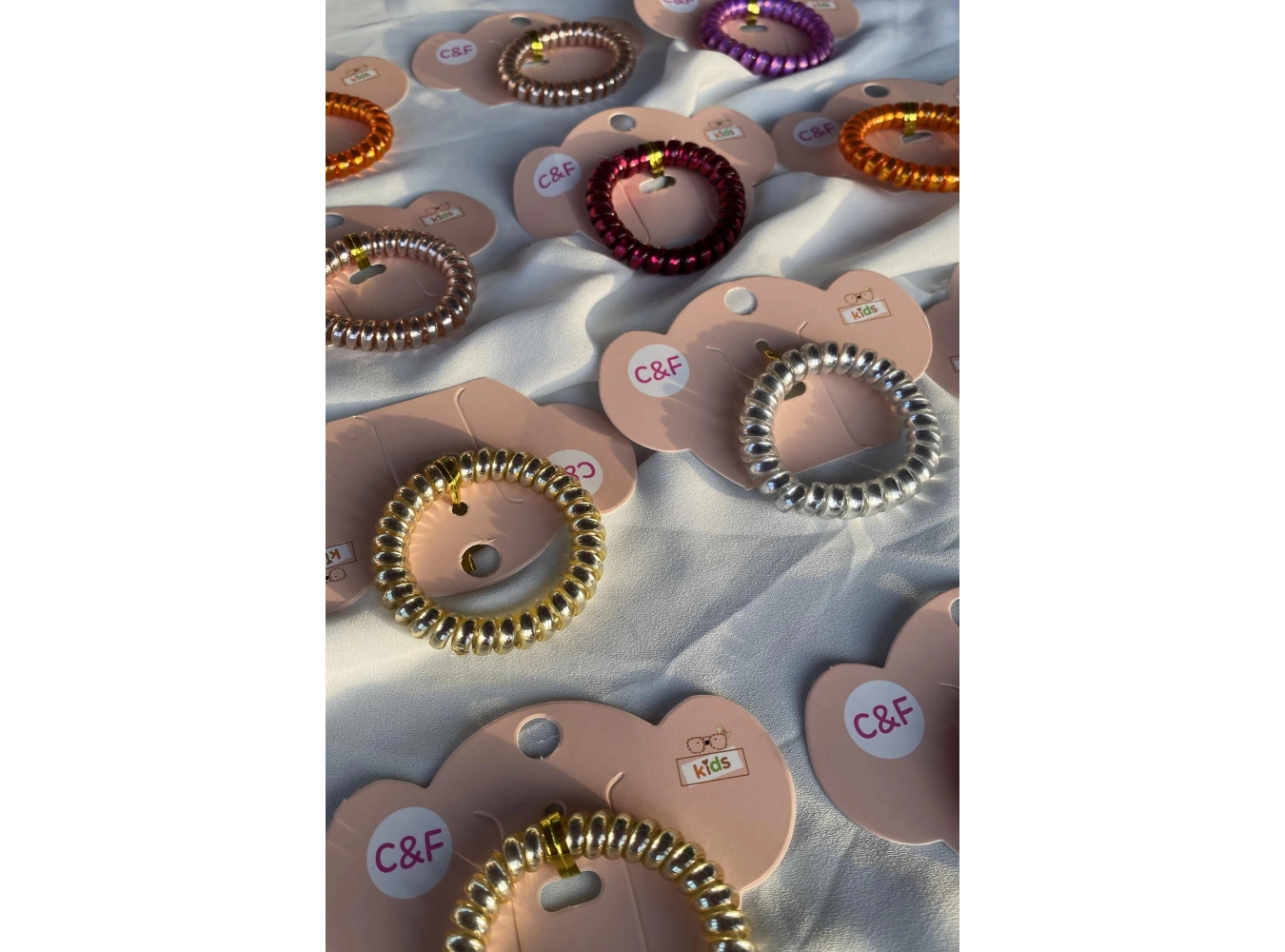 12li  Karışık Renk Parlak Helezon Toka Set