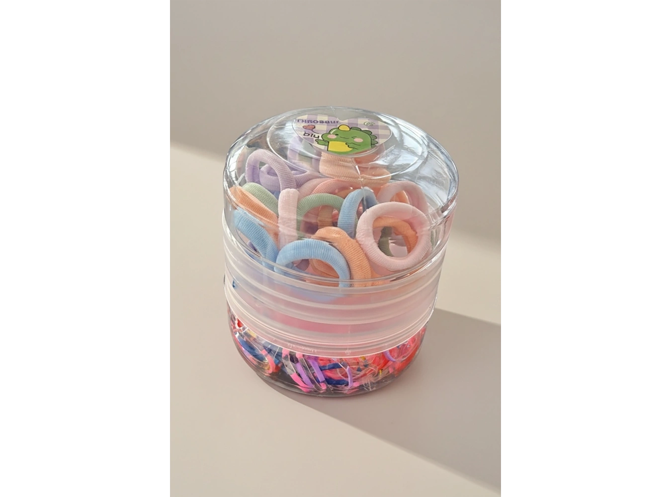 12li Karışık Renk Perma Lastik Ve Havlu Toka Set