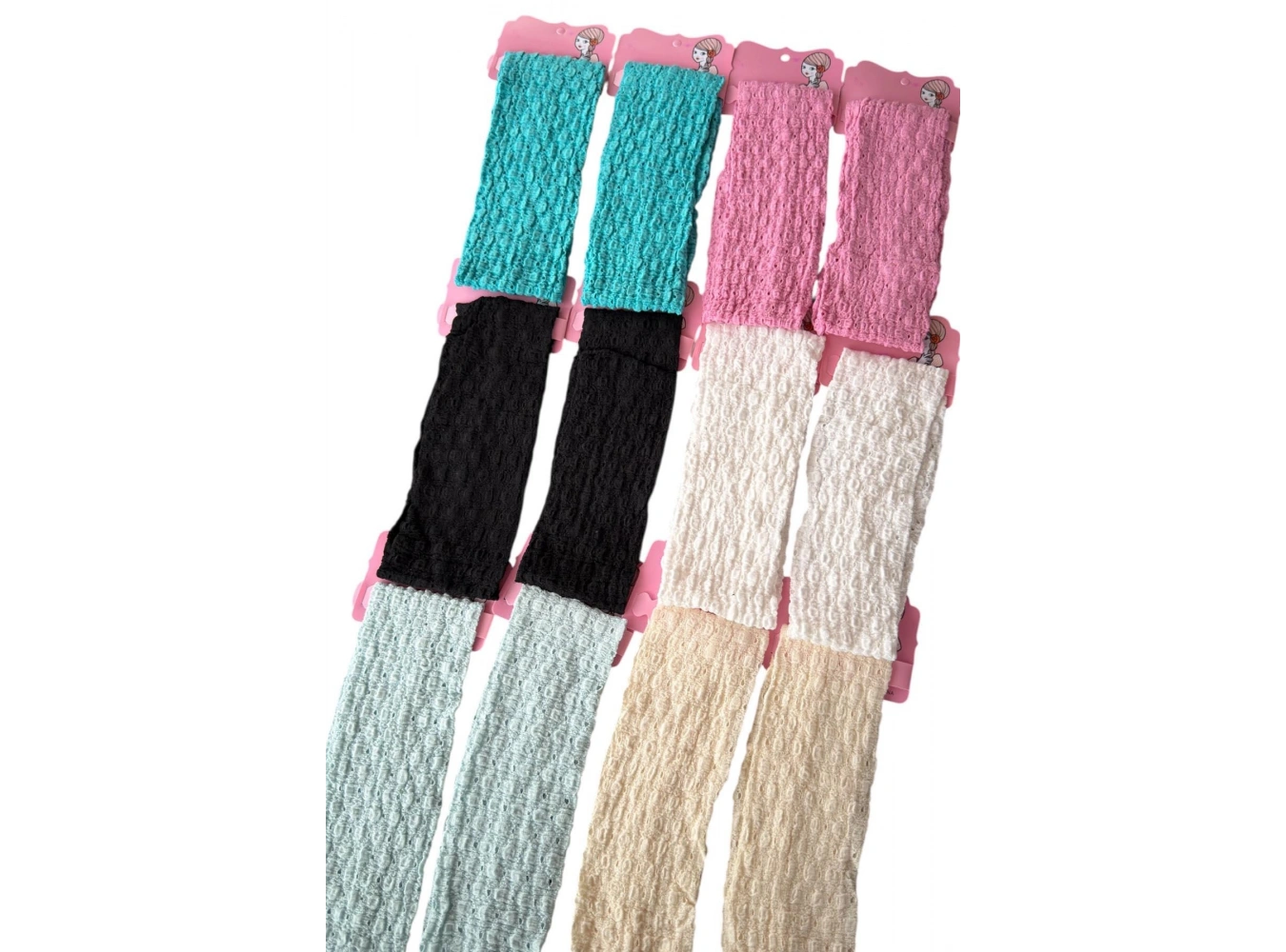 12li Karışık Renk Saç Bandı