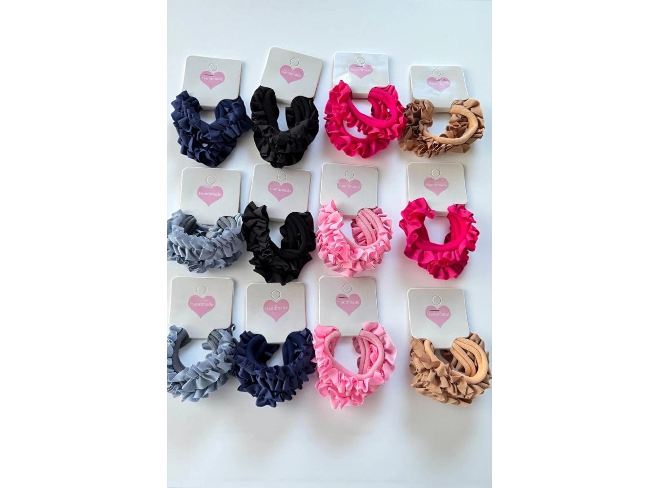 12li Karışık Renk Simit Toka Set