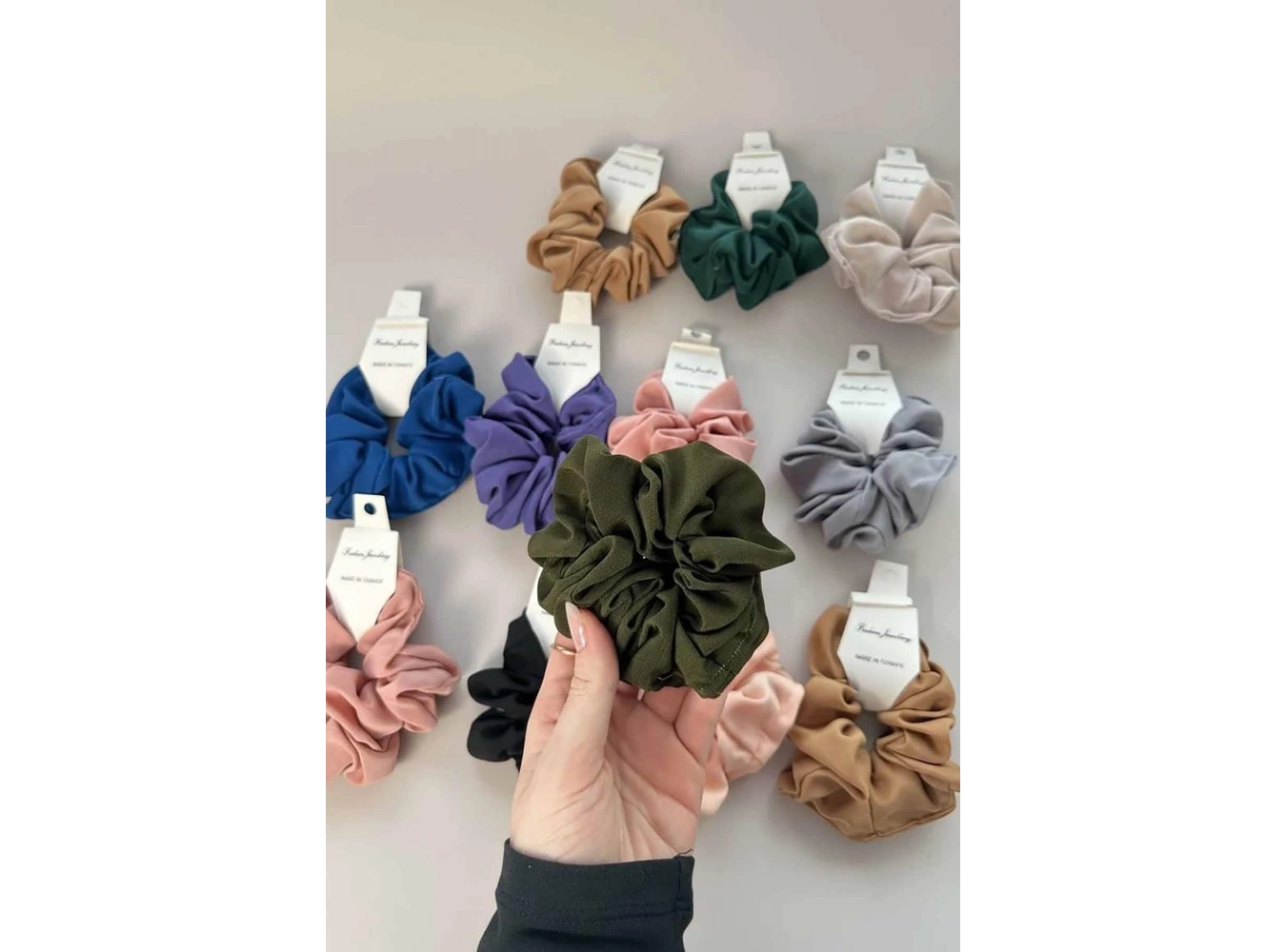 12li Karışık Renk Simit Toka Set