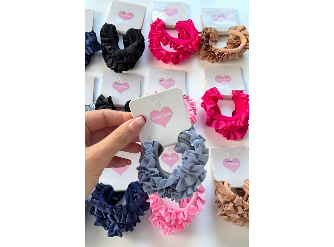 12li Karışık Renk Simit Toka Set