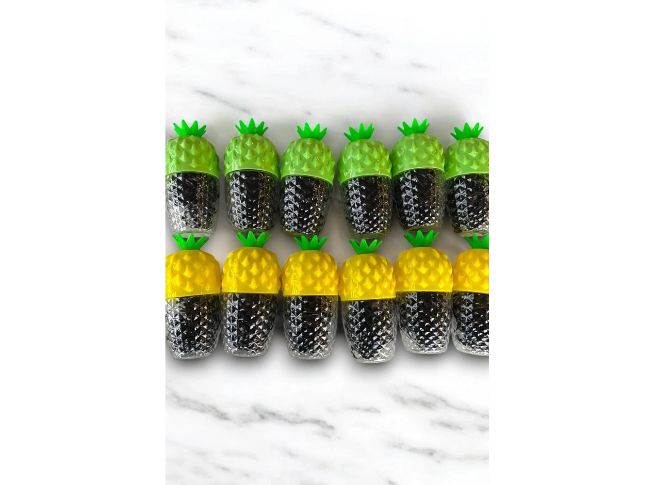12li Siyah Renk Perma Lastik Toka
