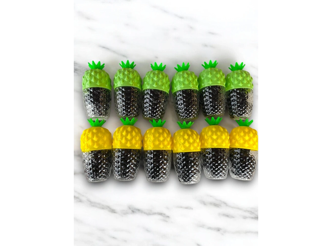 12li Siyah Renk Perma Lastik Toka