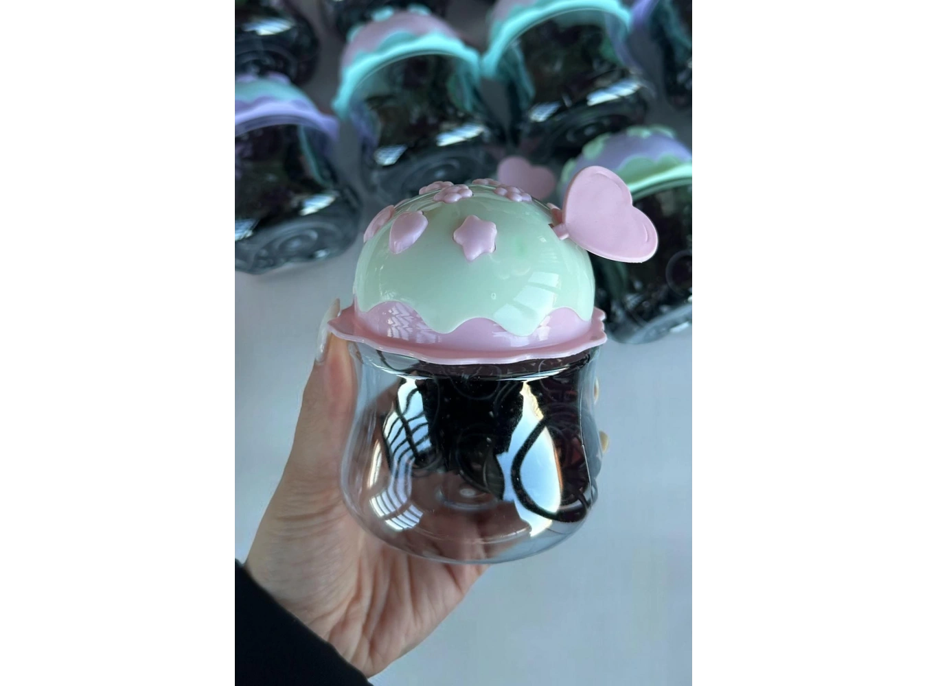 12li Siyah Renk Perma Lastik Toka Set