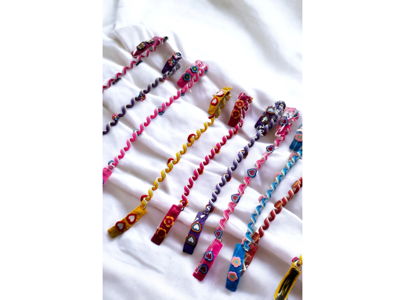 12li Spiral Yaylı Yan Toka Set