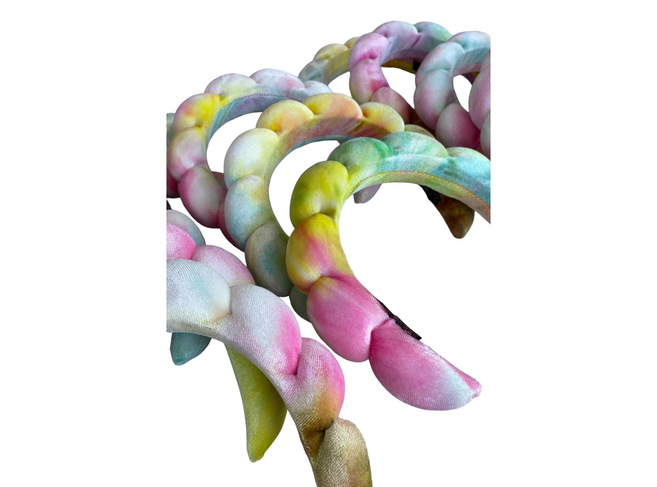 12´li Karışık Renk Havlu Taç Set