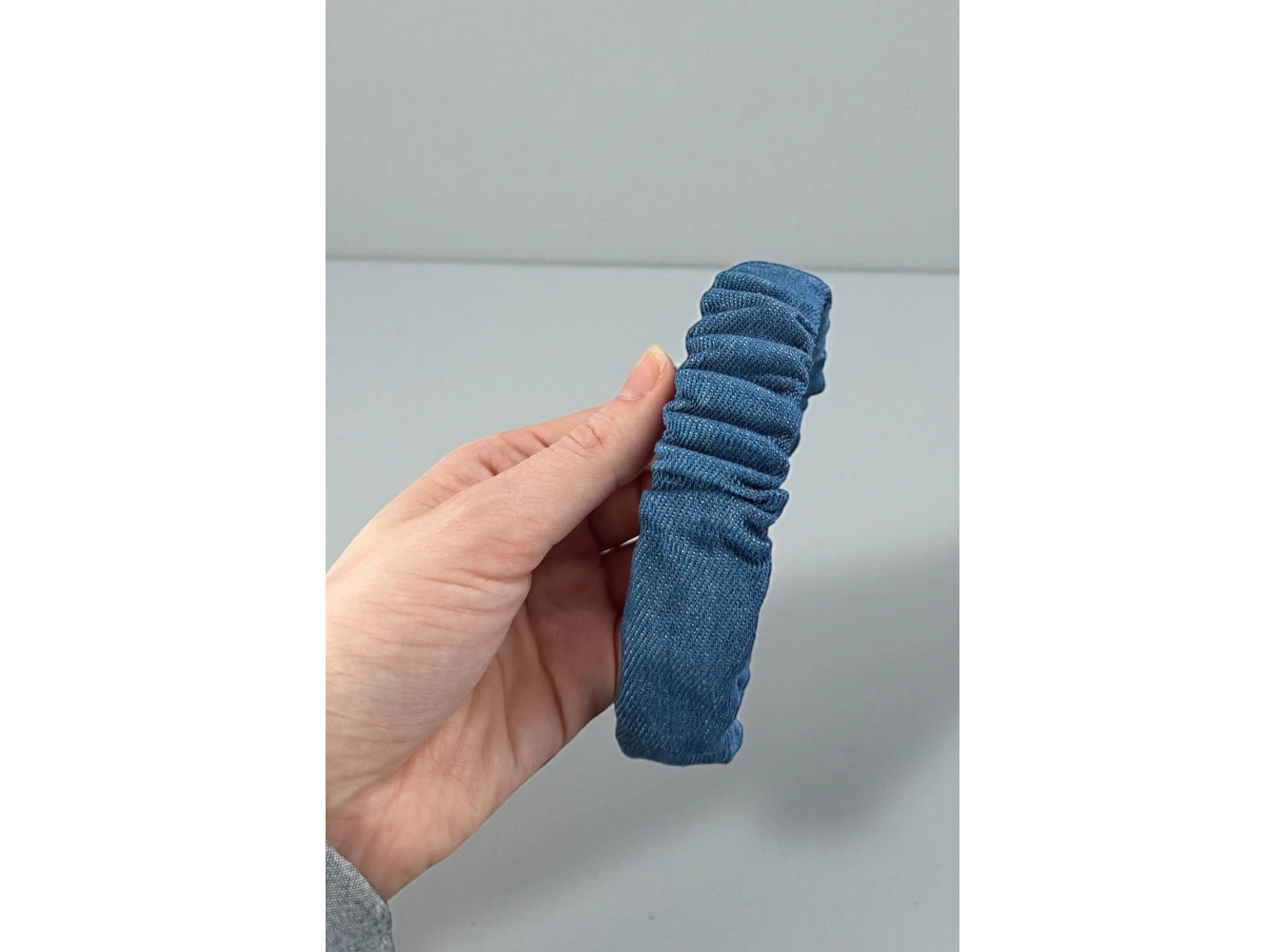 12´li Karışık Renk Kot Detaylı Taç Set