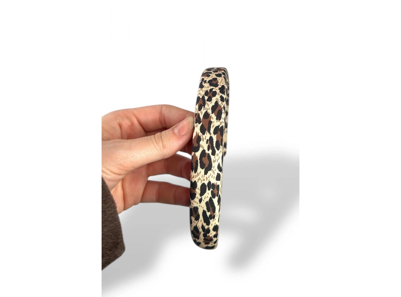 12´li Karışık Renk Leopar Desenli Taç Set