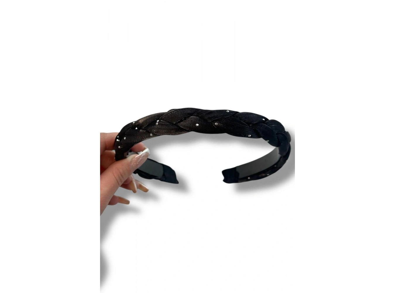 12´li Karışık Renk Örgü Detaylı Taç Set