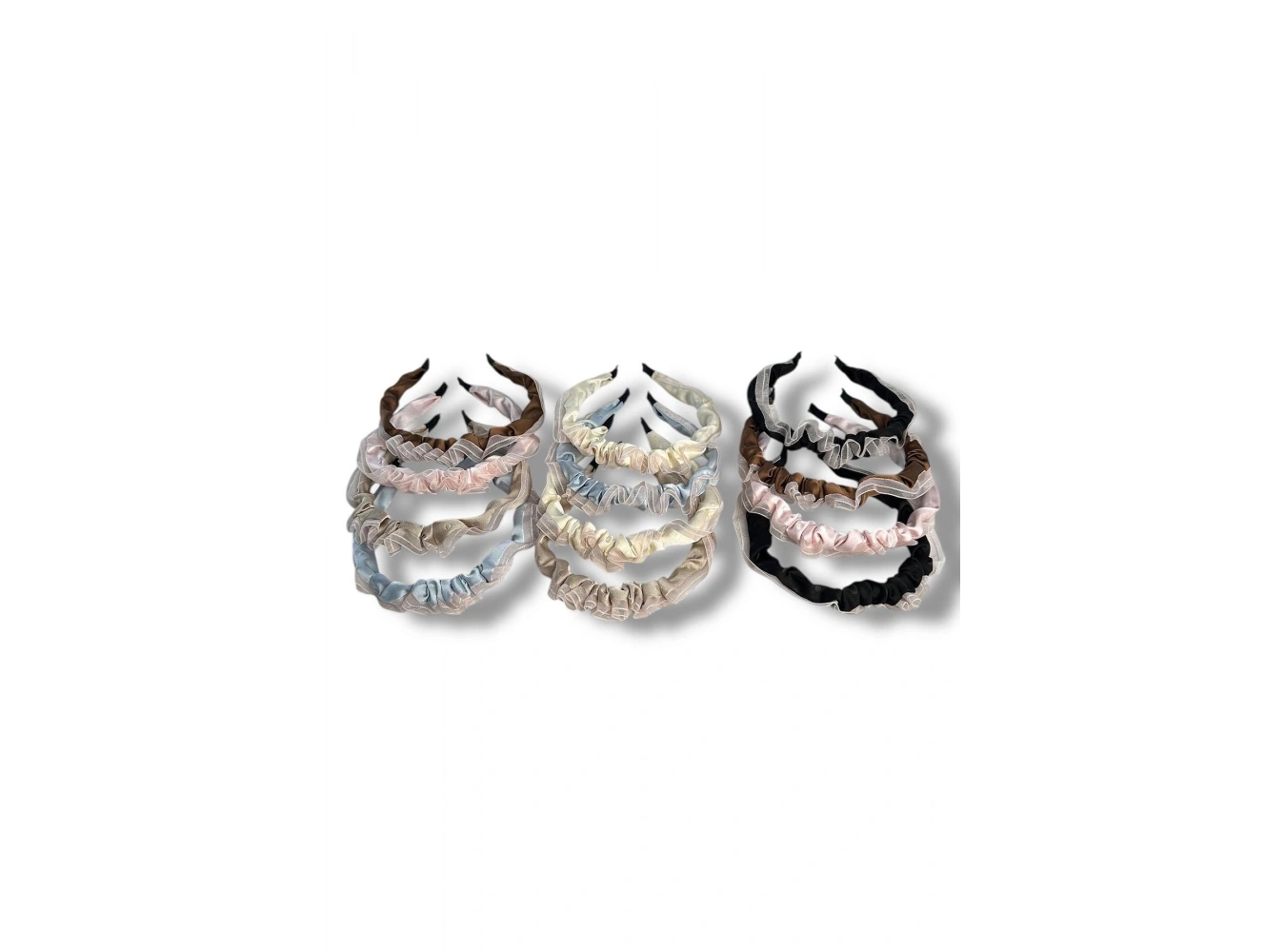 12´li Karışık Renk Taç Set