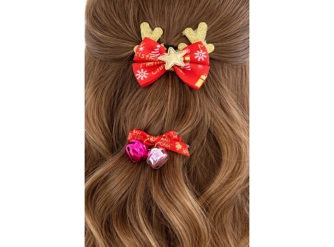 2li Kurdele Figürlü Zil Detaylı Yan Toka