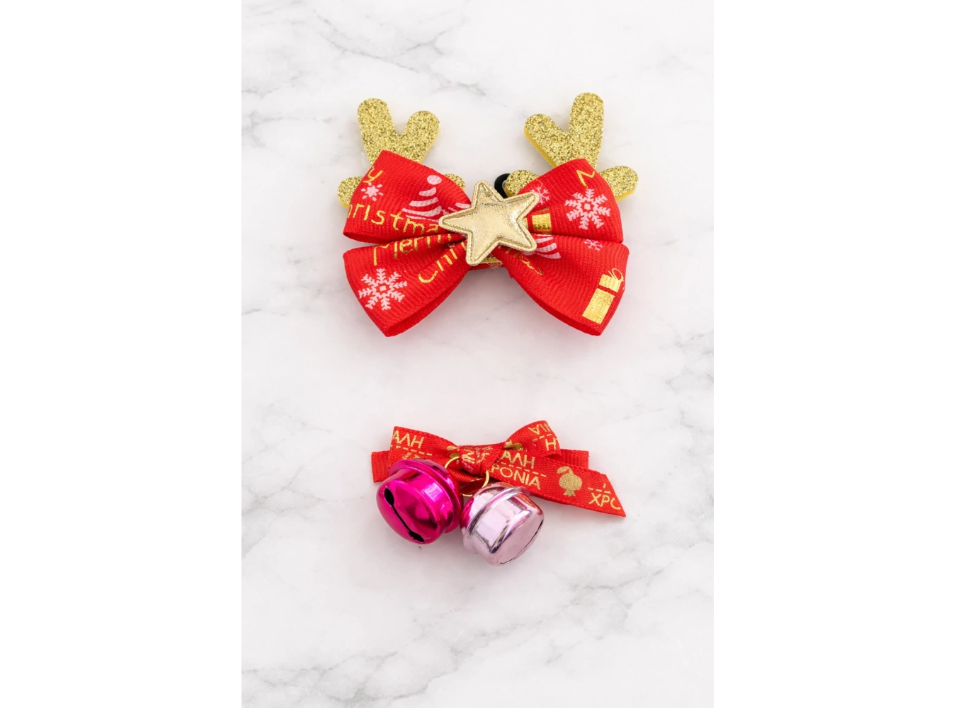 2li Kurdele Figürlü Zil Detaylı Yan Toka