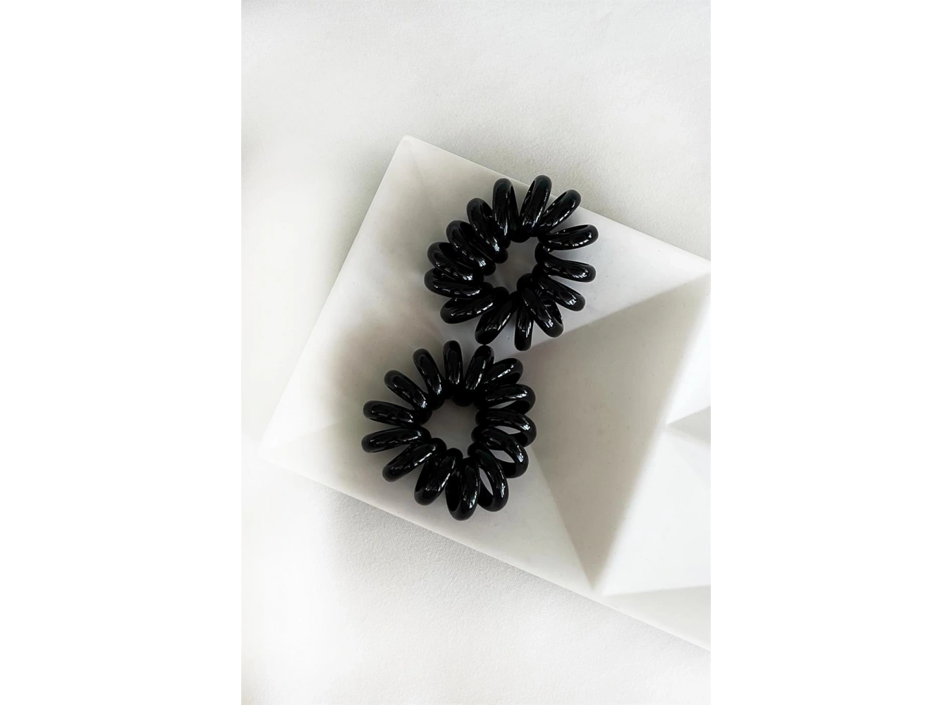 2li Siyah Renk Kalın Helezon Toka