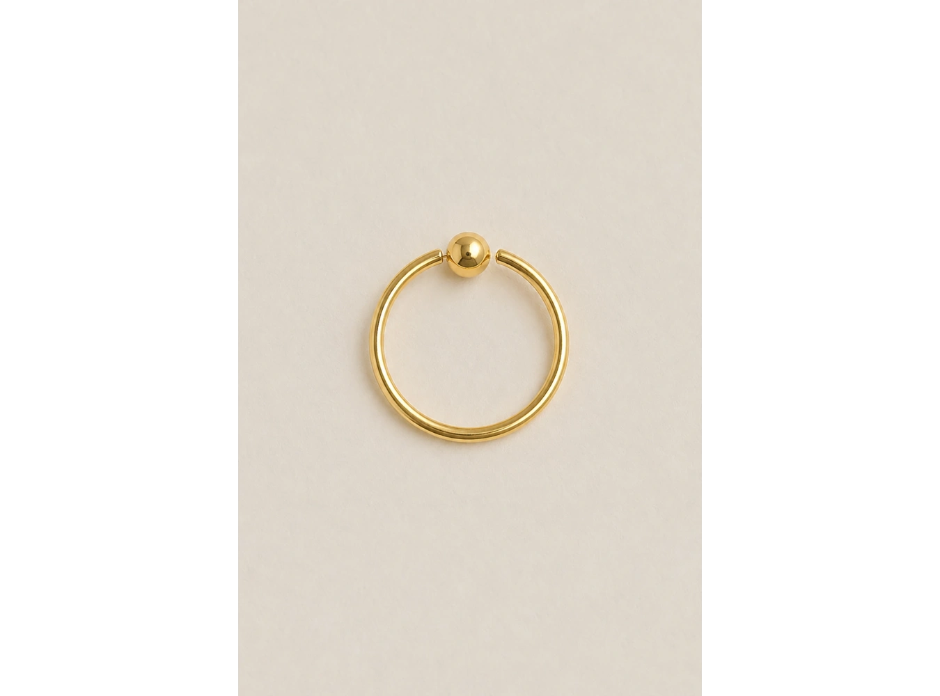 20li Altın Renk Halka Piercing Set